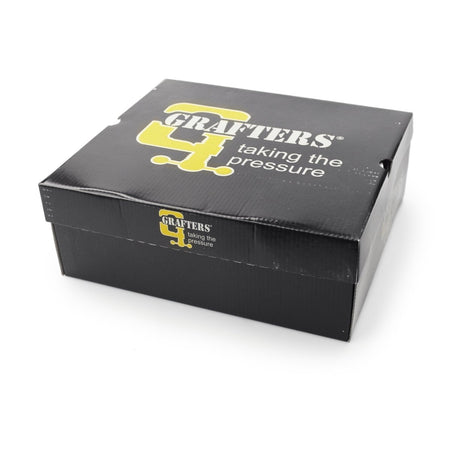 Grafters SNIPER Unisex Leather Work Boots Black M482A - 3 | STB.co.uk