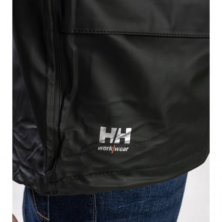 Helly Hansen VOSS JACKET Unisex Waterproof Coat Dark Green 35089 - 65550 - 03 | STB.co.uk
